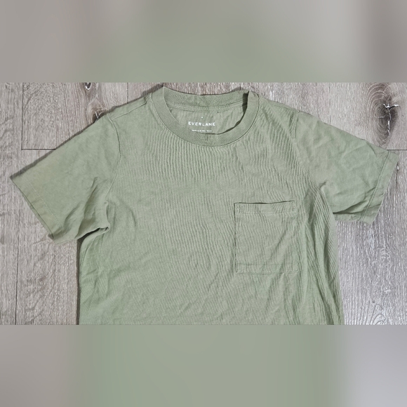 Green Everlane T-shirt Dress Size XS - Picture 3 of 7